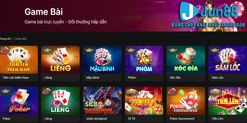 Những Trò Chơi Slots Nổi Bật Tại Jun88